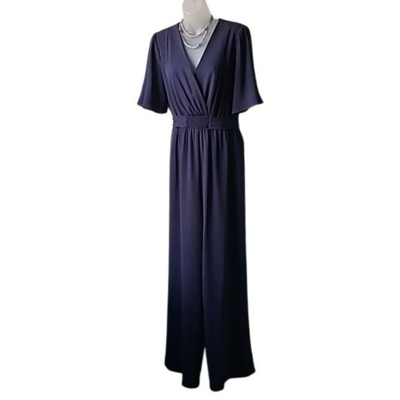 June & Hudson Wrap Top Jumpsuit | NWOT | Size Medium - Picture 1 of 5
